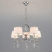 Подвесная люстра Eurosvet Madera 10093/5 хром/прозрачный хрусталь Strotskis Подвесная люстра Eurosvet Madera 10093/5 хром/прозрачный хрусталь Strotskis