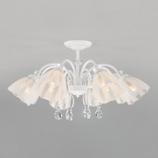 Люстра на штанге Eurosvet Floranse 30155/8 белый Люстра на штанге Eurosvet Floranse 30155/8 белый
