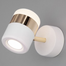 Бра Eurosvet Oskar 20165/1 LED золото/белый 9W Бра Eurosvet Oskar 20165/1 LED золото/белый 9W