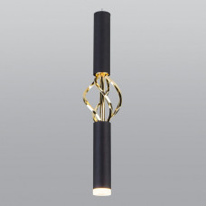 Подвесной светильник Eurosvet Lance 50191/1 LED черный/золото