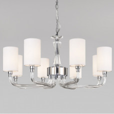Подвесная люстра Eurosvet Catania 60120/8 хром Smart Подвесная люстра Eurosvet Catania 60120/8 хром Smart