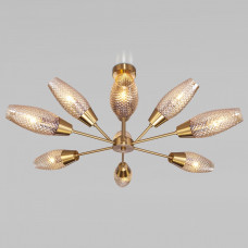 Люстра на штанге Eurosvet Thalia 60140/9 золото Люстра на штанге Eurosvet Thalia 60140/9 золото