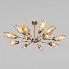 Люстра на штанге Eurosvet Thalia 60140/12 золото Люстра на штанге Eurosvet Thalia 60140/12 золото