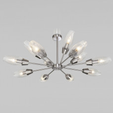 Люстра на штанге Eurosvet Thalia 60140/12 сатин-никель Люстра на штанге Eurosvet Thalia 60140/12 сатин-никель