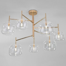 Люстра на штанге Eurosvet Jar 70128/7 золото Люстра на штанге Eurosvet Jar 70128/7 золото