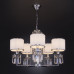 Подвесная люстра Eurosvet Zaffiro 10099/5 хром/прозрачный хрусталь Strotskis (новый абажур) Подвесная люстра Eurosvet Zaffiro 10099/5 хром/прозрачный хрусталь Strotskis (новый абажур)