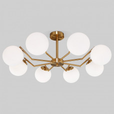 Люстра на штанге Eurosvet Frost 70154/8 латунь Люстра на штанге Eurosvet Frost 70154/8 латунь