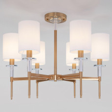 Люстра на штанге Eurosvet Brielle 60132/6 латунь Люстра на штанге Eurosvet Brielle 60132/6 латунь