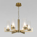 Подвесная люстра Eurosvet Arganie 60133/6 латунь Подвесная люстра Eurosvet Arganie 60133/6 латунь