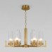 Подвесная люстра Eurosvet Arganie 60133/6 латунь Подвесная люстра Eurosvet Arganie 60133/6 латунь