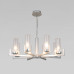 Подвесная люстра Eurosvet Arganie 60133/8 серебро Подвесная люстра Eurosvet Arganie 60133/8 серебро