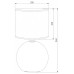 Настольная лампа декоративная TK Lighting Palla 5089 Palla Настольная лампа декоративная TK Lighting Palla 5089 Palla