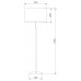 Торшер TK Lighting Deva 5216 Deva White Торшер TK Lighting Deva 5216 Deva White