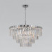Подвесная люстра Eurosvet Elegante 10130/10 хром/прозрачный хрусталь Strotskis Подвесная люстра Eurosvet Elegante 10130/10 хром/прозрачный хрусталь Strotskis
