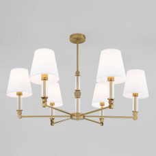 Люстра на штанге Eurosvet Conso 60145/6 латунь Люстра на штанге Eurosvet Conso 60145/6 латунь