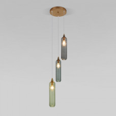 Подвесной светильник Eurosvet Siesta 50252/3 латунь Подвесной светильник Eurosvet Siesta 50252/3 латунь