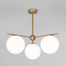 Люстра на штанге Eurosvet Marbella 60147/3 латунь Люстра на штанге Eurosvet Marbella 60147/3 латунь