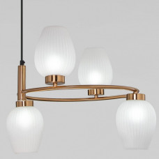 Подвесная люстра Eurosvet Alva 30183/4 латунь Подвесная люстра Eurosvet Alva 30183/4 латунь