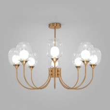 Люстра на штанге Eurosvet Spritz 70217/8 латунь Люстра на штанге Eurosvet Spritz 70217/8 латунь