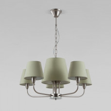 Подвесная люстра Eurosvet Milos 60153/8 никель Подвесная люстра Eurosvet Milos 60153/8 никель