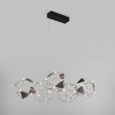 Подвесная люстра Eurosvet Uma 90368/5 жемчуг черный Подвесная люстра Eurosvet Uma 90368/5 жемчуг черный