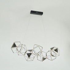 Подвесная люстра Eurosvet Uma 90368/7 жемчуг черный Подвесная люстра Eurosvet Uma 90368/7 жемчуг черный