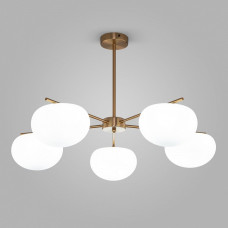 Люстра на штанге Eurosvet Like 30190/5 латунь Люстра на штанге Eurosvet Like 30190/5 латунь
