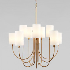 Подвесная люстра Eurosvet Abbey 60164/10 латунь Подвесная люстра Eurosvet Abbey 60164/10 латунь