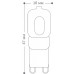 Лампа светодиодная Feron LB-430 G9 5Вт 6400K 25638 Лампа светодиодная Feron LB-430 G9 5Вт 6400K 25638
