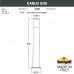 Наземный низкий светильник Fumagalli Carlo DR1.575.000.LXU1L Наземный низкий светильник Fumagalli Carlo DR1.575.000.LXU1L