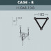 Фонарный столб Fumagalli Saba K22.157.S30.AYF1R Фонарный столб Fumagalli Saba K22.157.S30.AYF1R