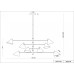 Подвесная люстра F-promo Trikoniya 3089-8P Подвесная люстра F-promo Trikoniya 3089-8P