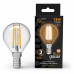 Лампа светодиодная Gauss Filament E14 13Вт 2700K 105801113 Лампа светодиодная Gauss Filament E14 13Вт 2700K 105801113