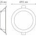 Набор встраиваемых светильников Gauss Elementary Downlight 9100420205 Набор встраиваемых светильников Gauss Elementary Downlight 9100420205