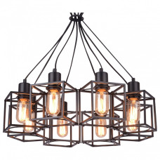 Подвесная люстра Lussole Badger GRLSP-9541 Подвесная люстра Lussole Badger GRLSP-9541