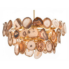 Подвесная люстра Imperiumloft Agate Burst Chandelier Round 40.1265 Подвесная люстра Imperiumloft Agate Burst Chandelier Round 40.1265
