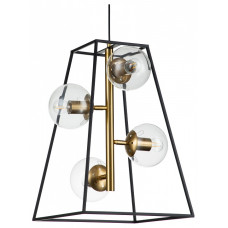 Подвесная люстра Indigo Faccetta 13005/B/4P Black Подвесная люстра Indigo Faccetta 13005/B/4P Black