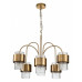 Подвесная люстра Indigo Eleganza 12019/A/6P Brass Подвесная люстра Indigo Eleganza 12019/A/6P Brass