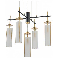 Подвесная люстра Indigo Torcia 11038/5P Brass Подвесная люстра Indigo Torcia 11038/5P Brass
