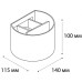 Накладной светильник Italline IT01-A310R IT01-A310R black Накладной светильник Italline IT01-A310R IT01-A310R black