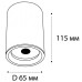 Накладной светильник Italline M02-65115 M02-65115 black Накладной светильник Italline M02-65115 M02-65115 black