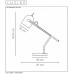 Настольная лампа офисная Lucide Waylon 05627/01/30 Настольная лампа офисная Lucide Waylon 05627/01/30