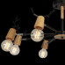 Люстра на штанге Loft it Sven 10024/8 Black Люстра на штанге Loft it Sven 10024/8 Black
