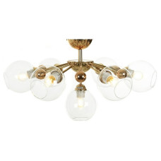 Люстра на штанге LUMINA DECO Devoli LDC 8040-7 F.GD+PR Люстра на штанге LUMINA DECO Devoli LDC 8040-7 F.GD+PR