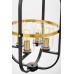 Люстра на штанге LUMINA DECO Monterey LDP 1141-4 BK+MD Люстра на штанге LUMINA DECO Monterey LDP 1141-4 BK+MD