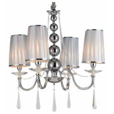 Подвесная люстра LUMINA DECO Fabione LDP 1200-4 CHR Подвесная люстра LUMINA DECO Fabione LDP 1200-4 CHR