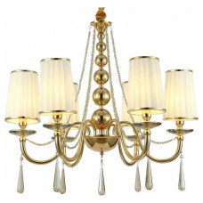 Подвесная люстра LUMINA DECO Fabione LDP 1200-6 F.GD Подвесная люстра LUMINA DECO Fabione LDP 1200-6 F.GD