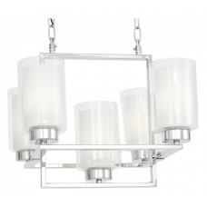 Подвесная люстра LUMINA DECO Lino LDP 1239-5 CHR Подвесная люстра LUMINA DECO Lino LDP 1239-5 CHR