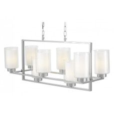 Подвесная люстра LUMINA DECO Lino LDP 1239-8 CHR Подвесная люстра LUMINA DECO Lino LDP 1239-8 CHR