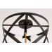 Люстра на штанге LUMINA DECO Astila LDP 1242-4 BK+MD Люстра на штанге LUMINA DECO Astila LDP 1242-4 BK+MD